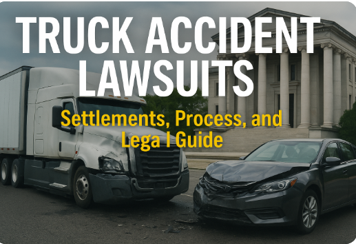Truck Accident Lawsuits: Settlements, Process, and Legal Guide Truck Accident Lawsuits: Settlements, Process, and Legal Guide